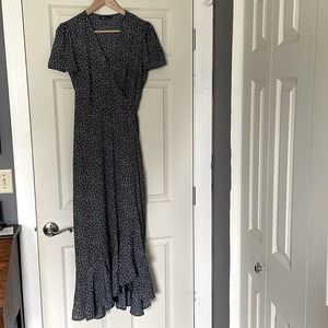 BRAND NEW Blue floral maxi dress